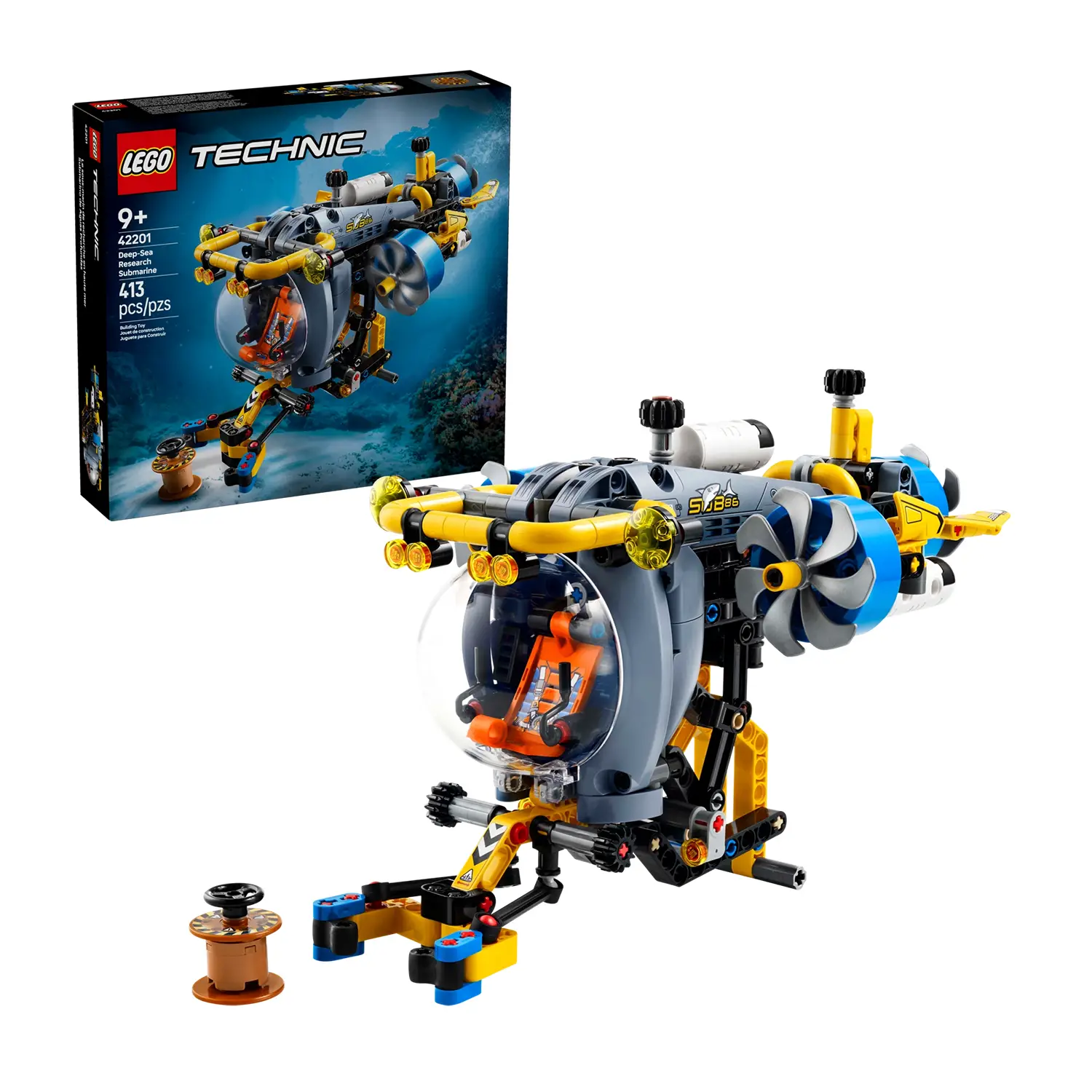 Lego Technic - Sottomarino per Esplorazioni Abissali 42201 - lego