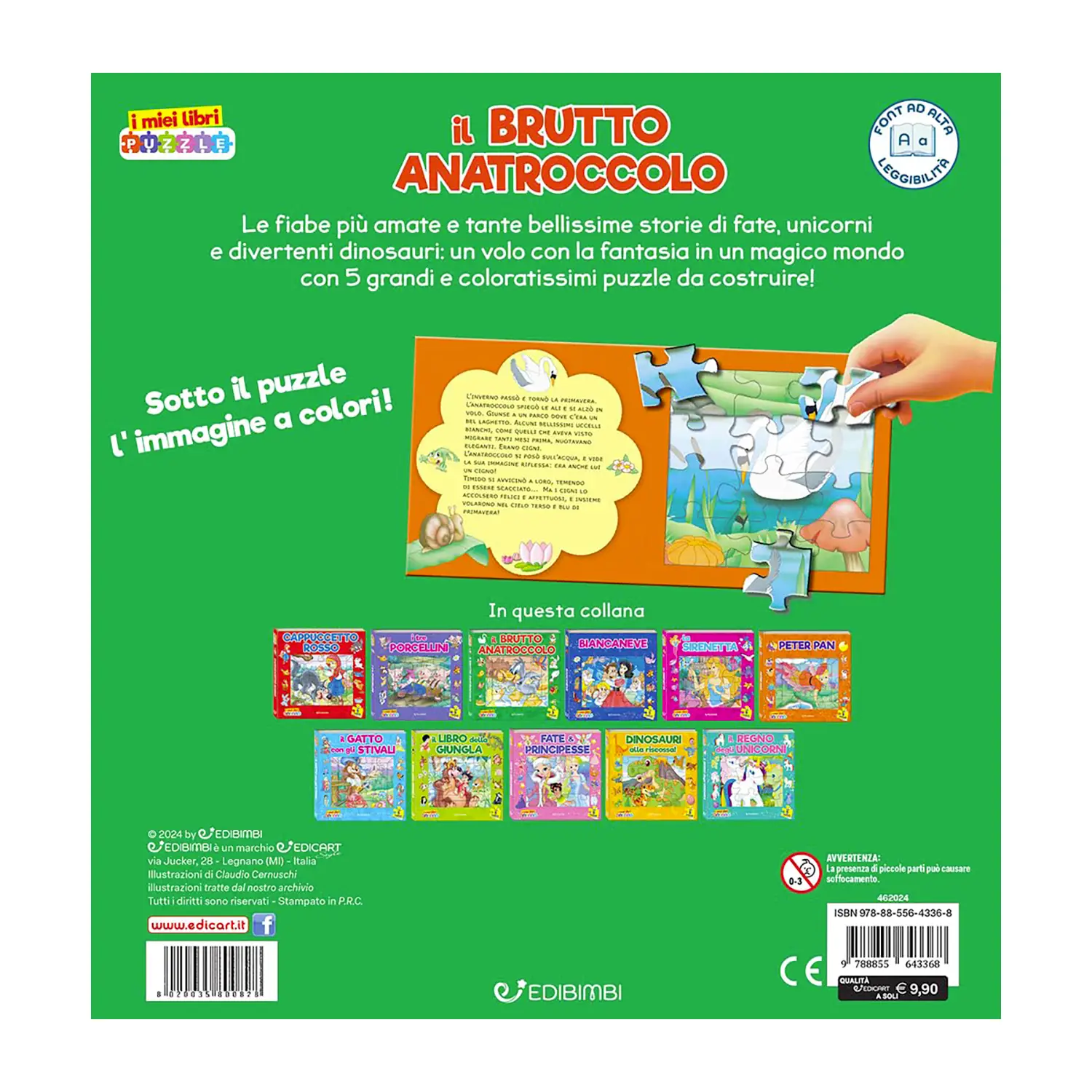 I Miei Libri Puzzle: Il Brutto Anatroccolo - Prima biblioteca