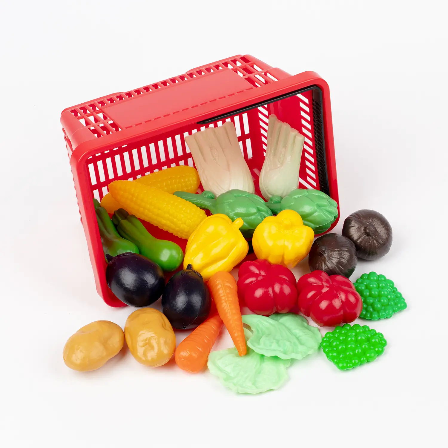 Verdura In Cestino 24 Pezzi - Alimenti, mercatini, stoviglie