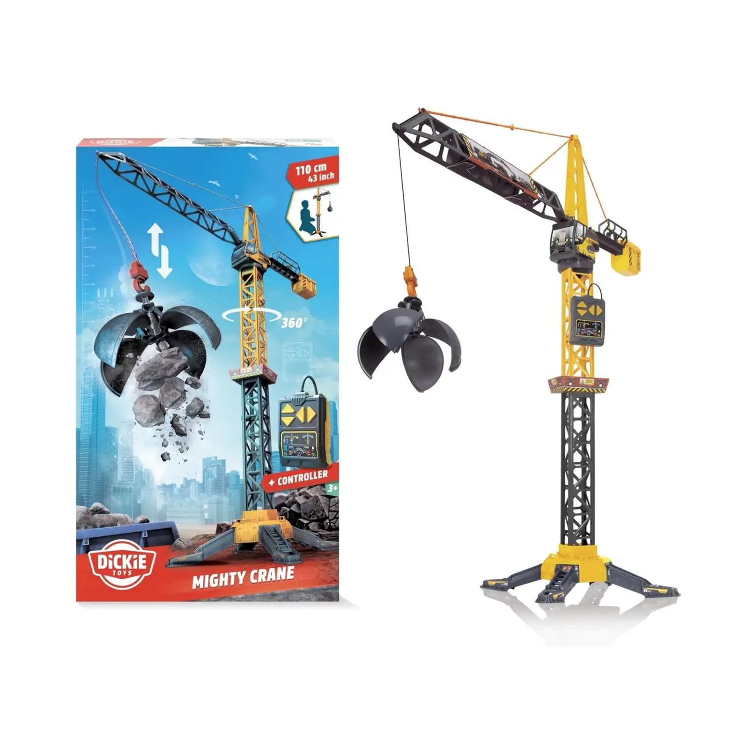 Dickie Toys – Gru Radiocomandata 110 cm - modellini