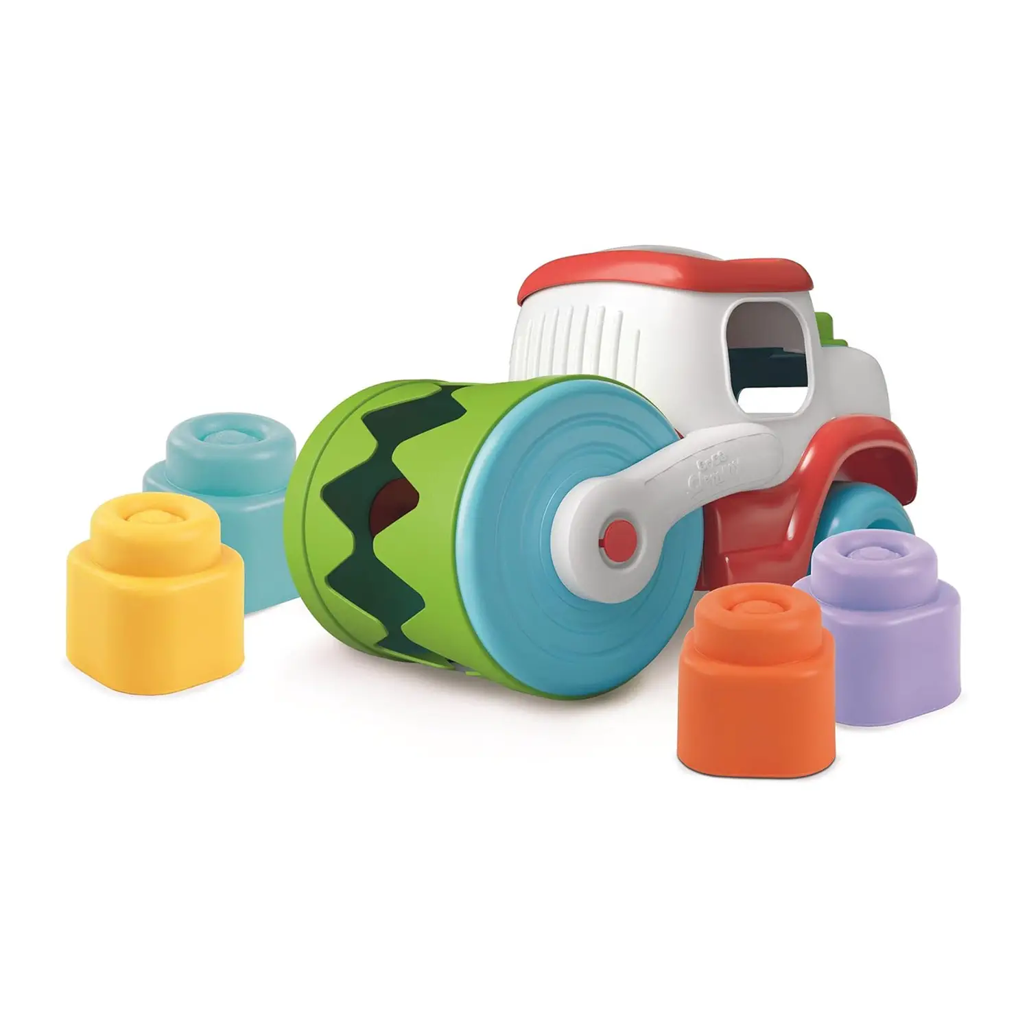Sensory Steamroller Rullo Mangia-mattoncini - Primi giochi