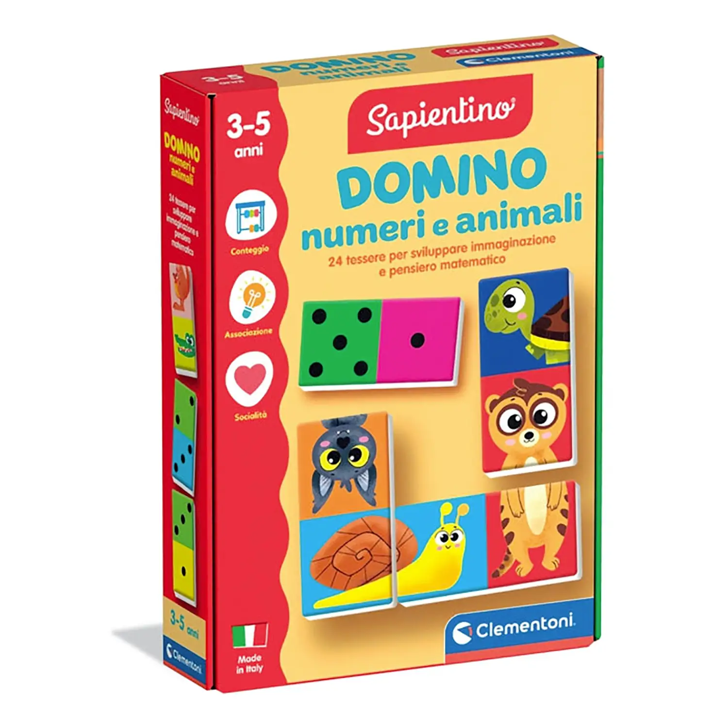 Sapientino Domino Numeri E Animali - sapientino
