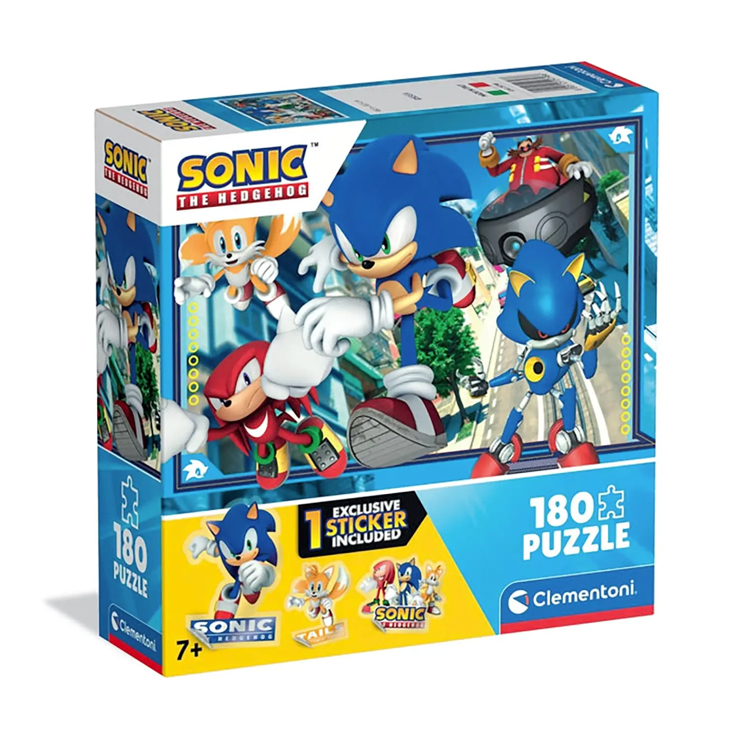 Puzzle 180 Pezzi Square Box Sonic Fantasia 3 - Puzzle in cartone