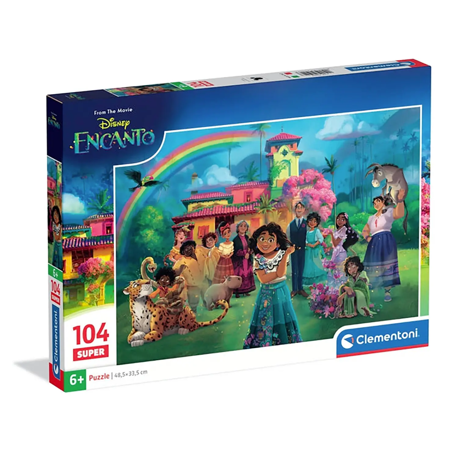 Puzzle 104 Pezzi Super Disney Encanto - Puzzle in cartone