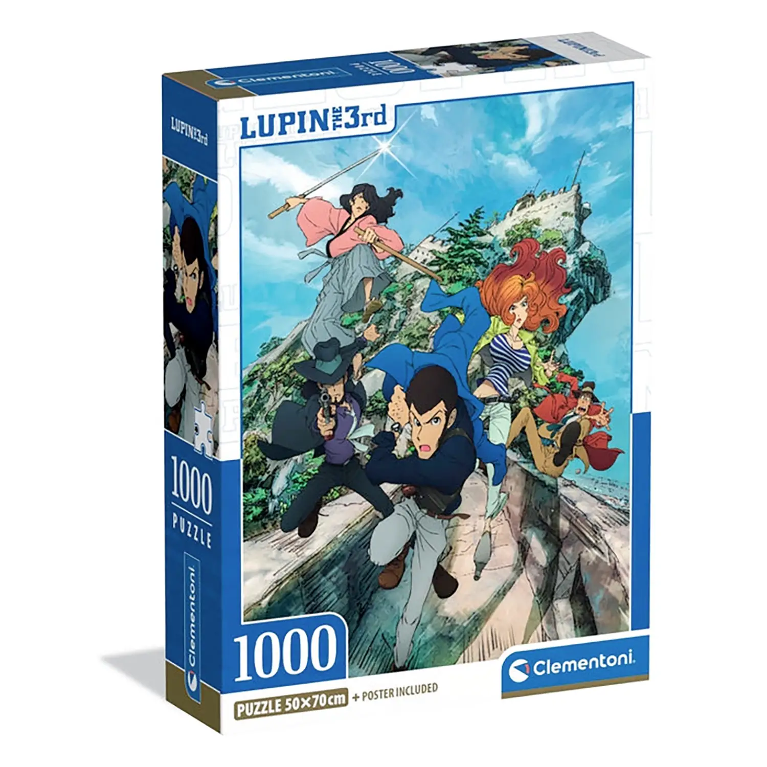 Puzzle 1000 Pezzi Lupin III 3 - puzzle adulti