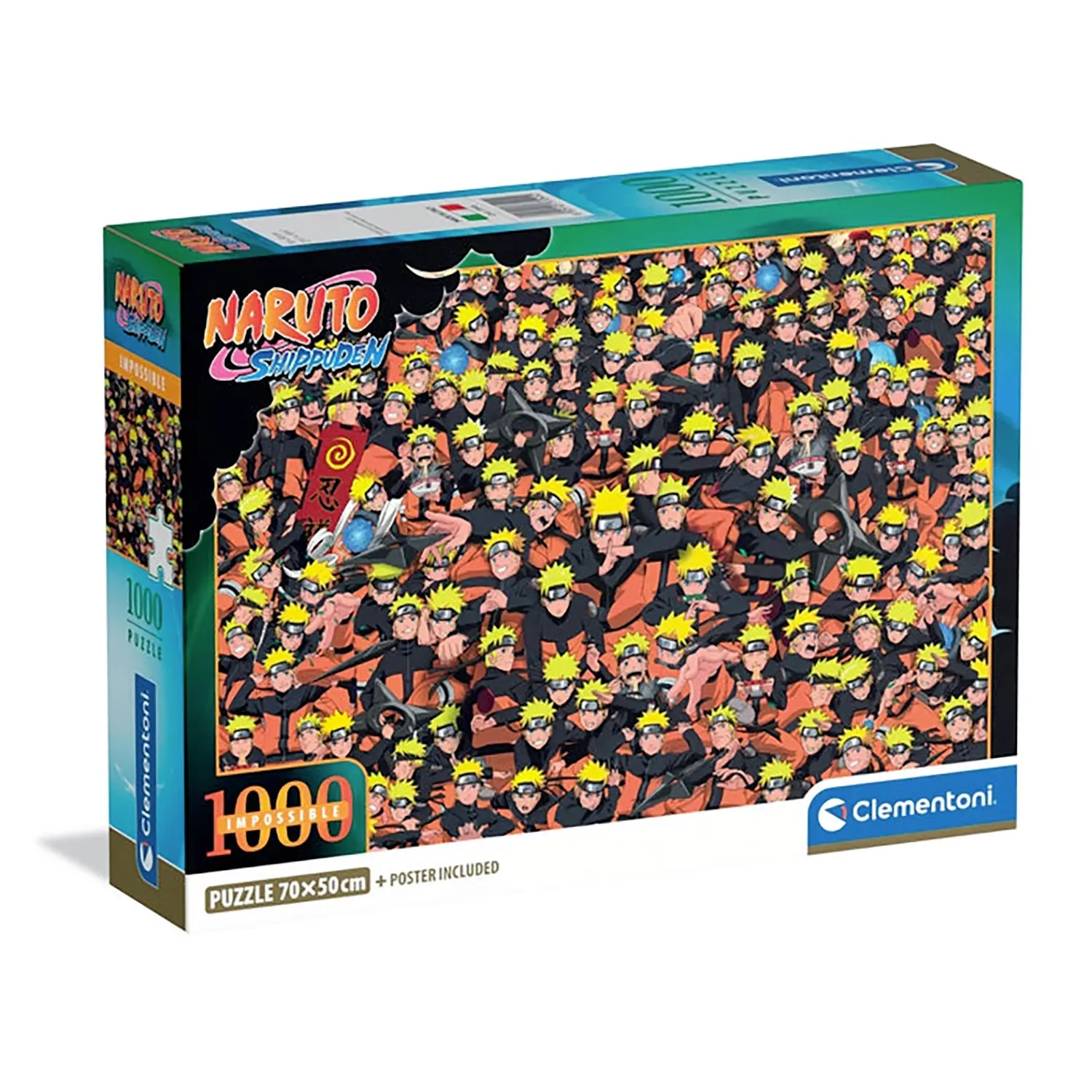 Puzzle 1000 Pezzi Impossible Naruto - puzzle adulti