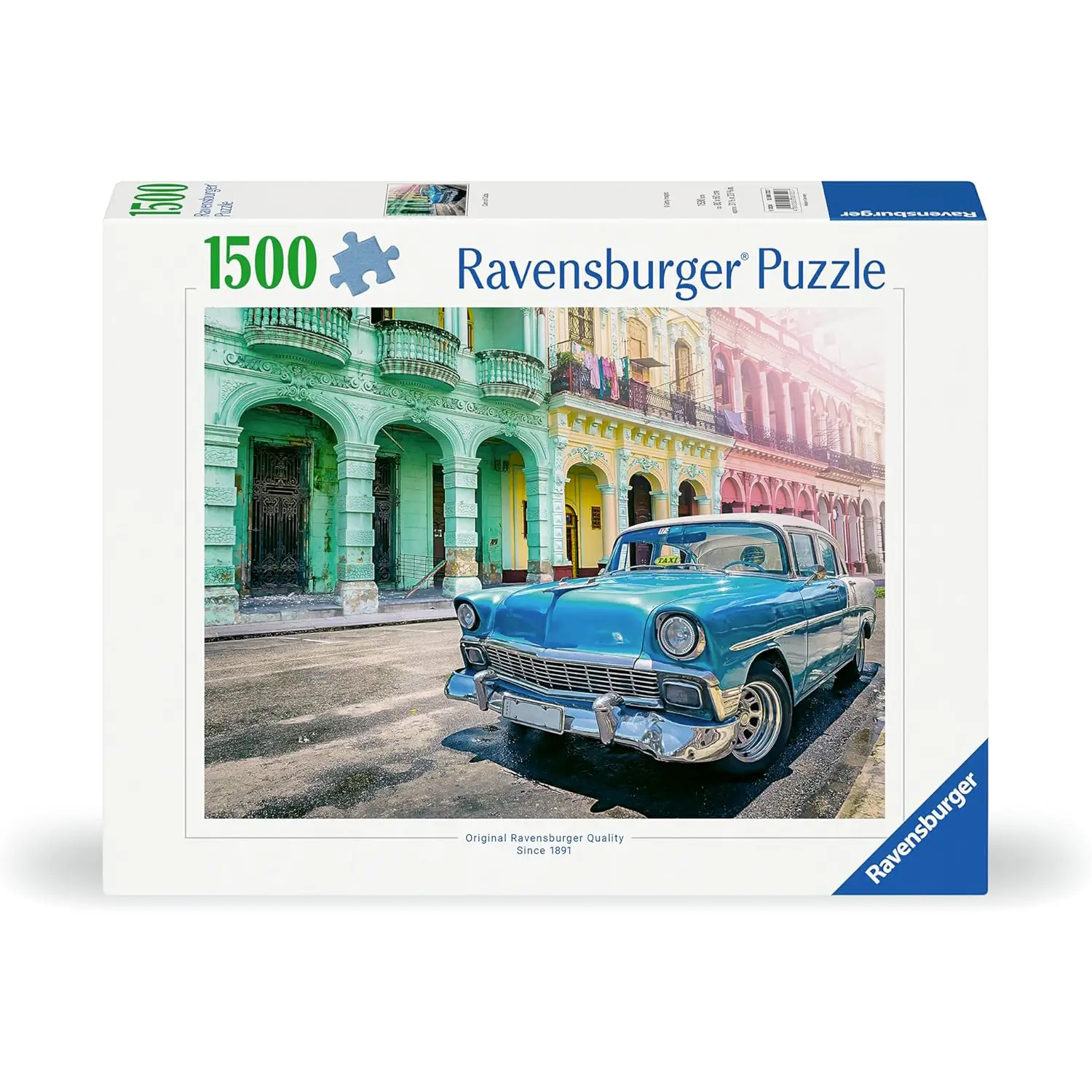 Puzzle 1500 Pezzi Automobile a Cuba - puzzle adulti