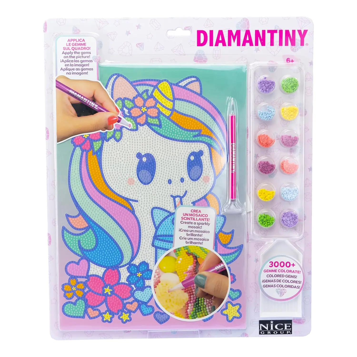 Diamantiny Kawaii Disegno Unicorno 2 - creatività