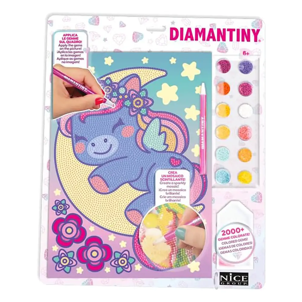 Diamantiny Kawaii Disegno Unicorno 3 - creatività