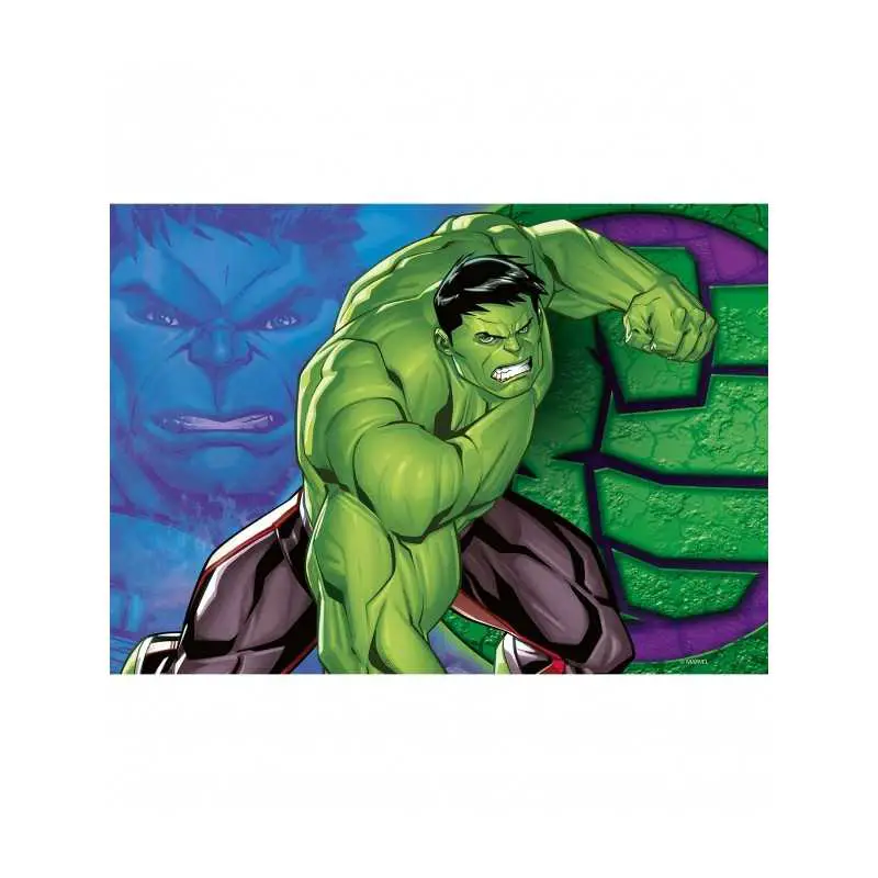 Puzzle Hulk 125 Pezzi Giant | Puzzle Pavimento per Bambini +6 Anni - Puzzle in cartone