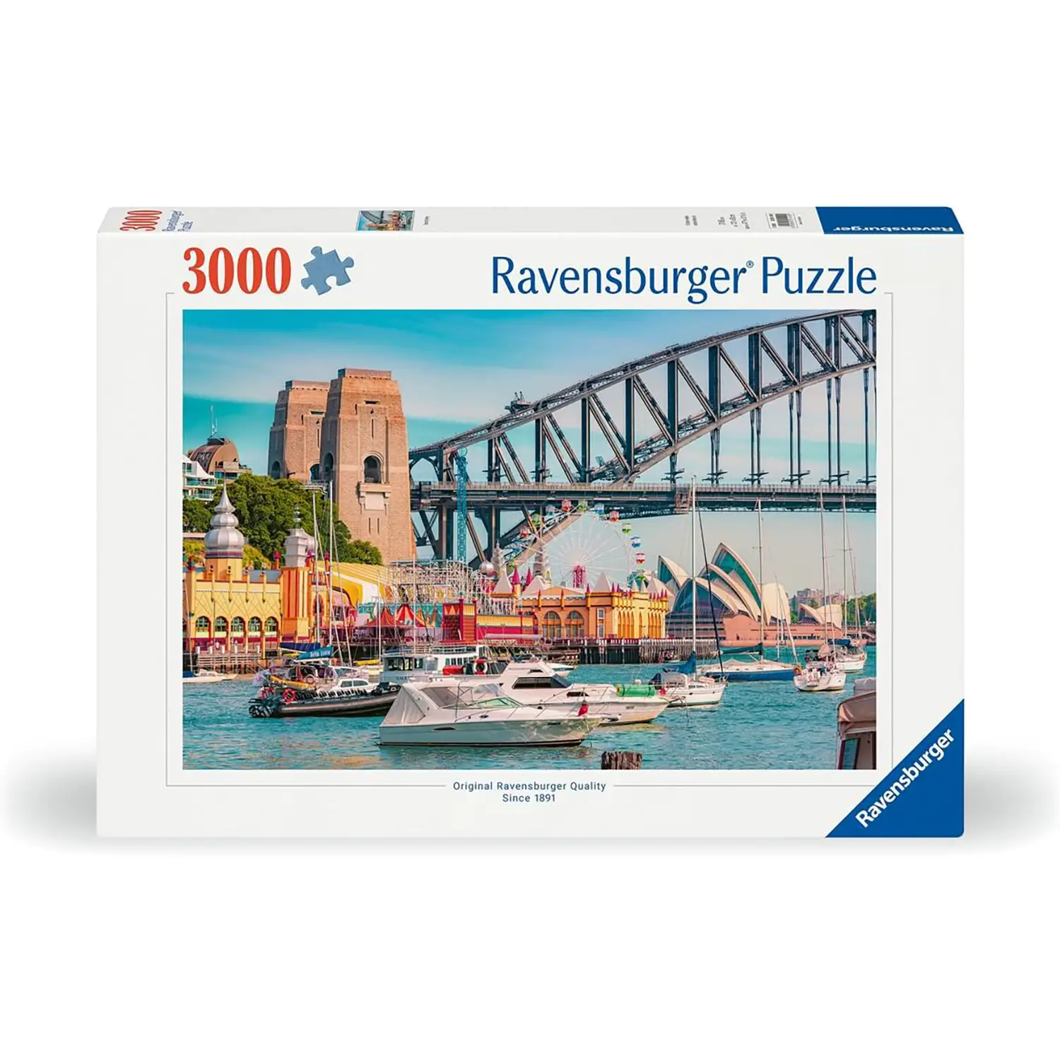 Ravensburger – Puzzle 3000 Pezzi: Secret Sydney - puzzle adulti