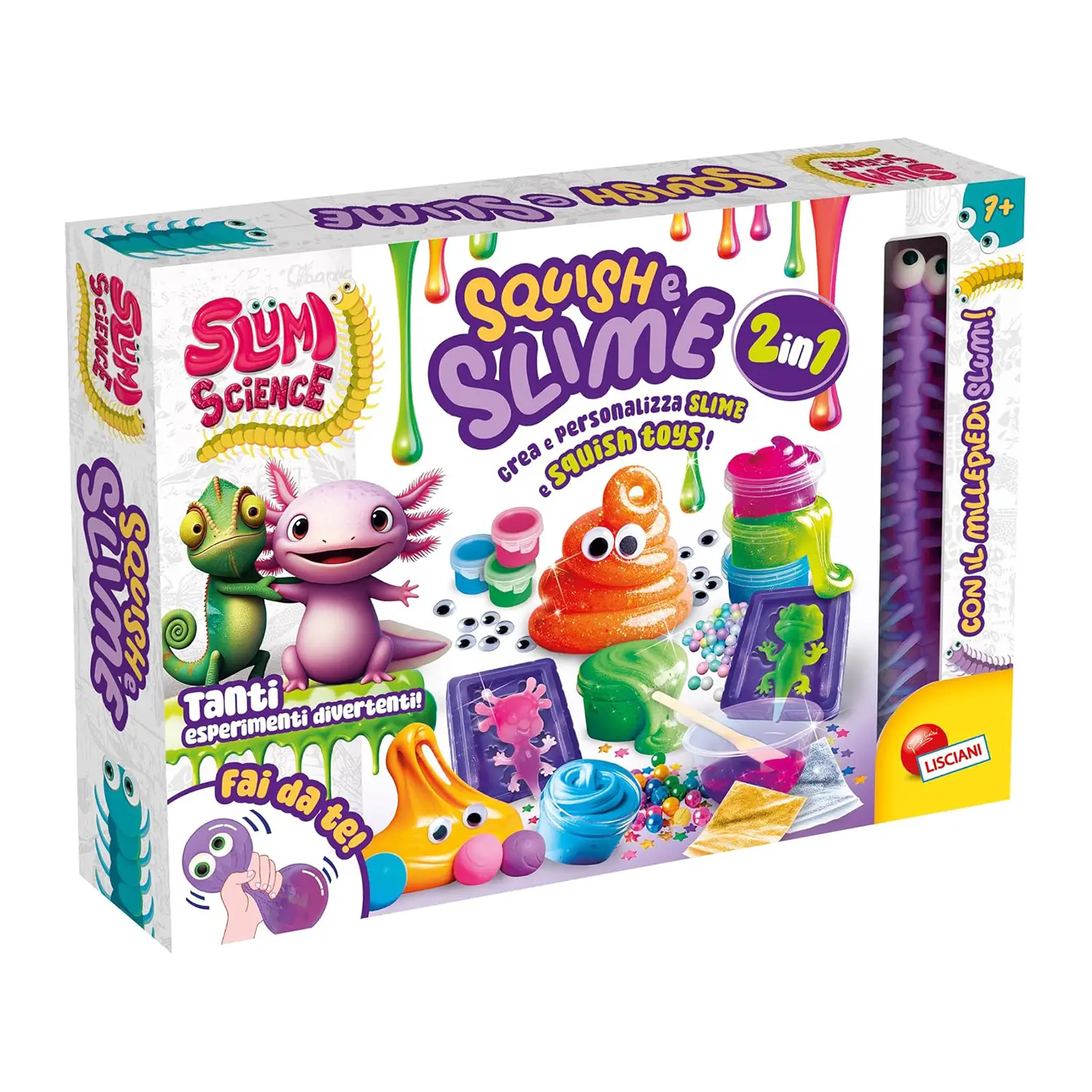 Slumi Science Squish & Slime 2IN1 - creatività