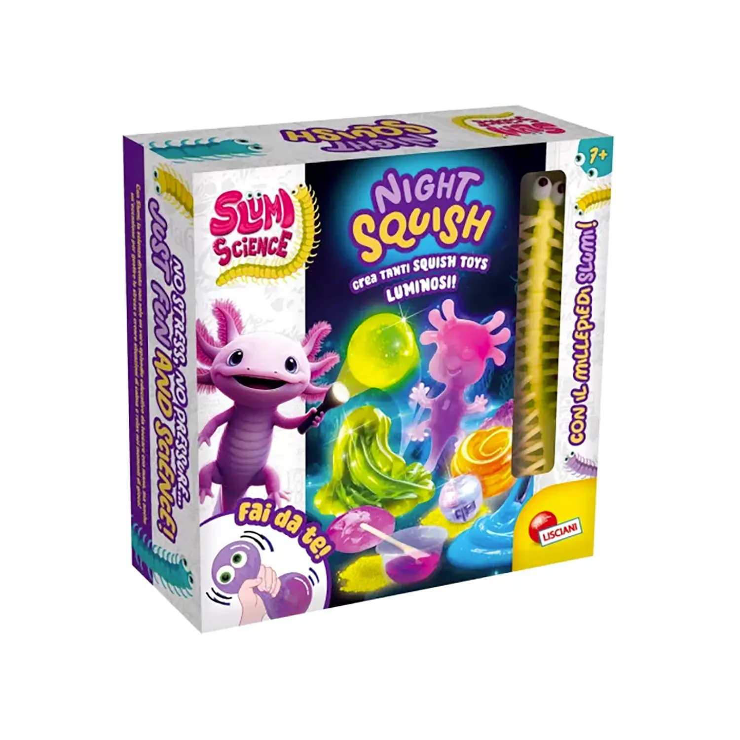 Slumi Science Night Squish Luminoso - creatività