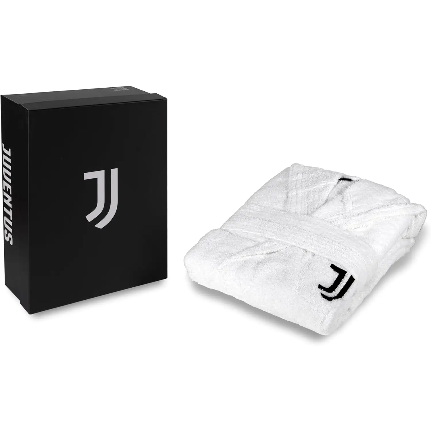Accappatoio Juventus Con Cappuccio per Bambini 4-6 Anni - biancheria casa