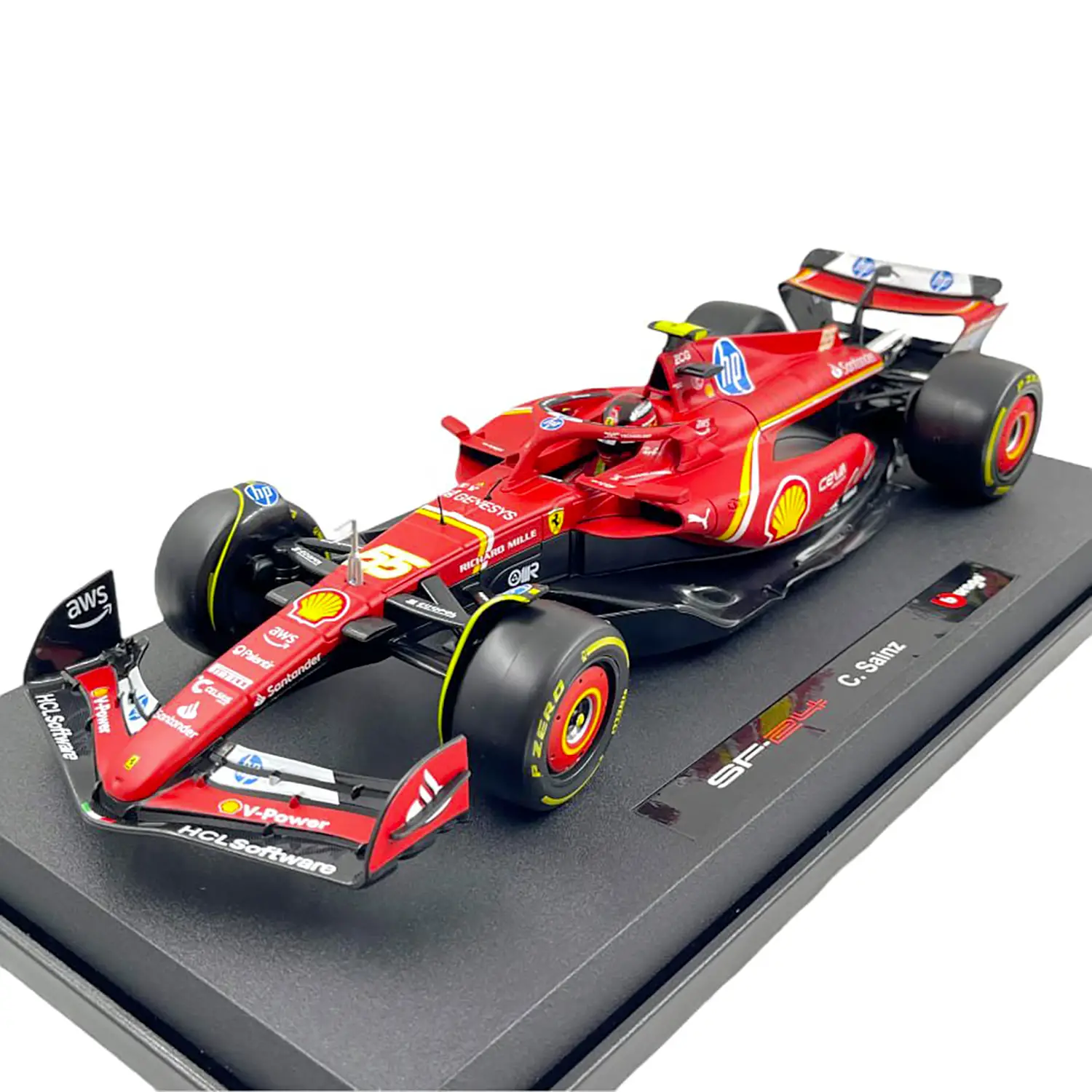Auto 1:18 F1 Ferrari Sf-24 #55 Sainz - diecast