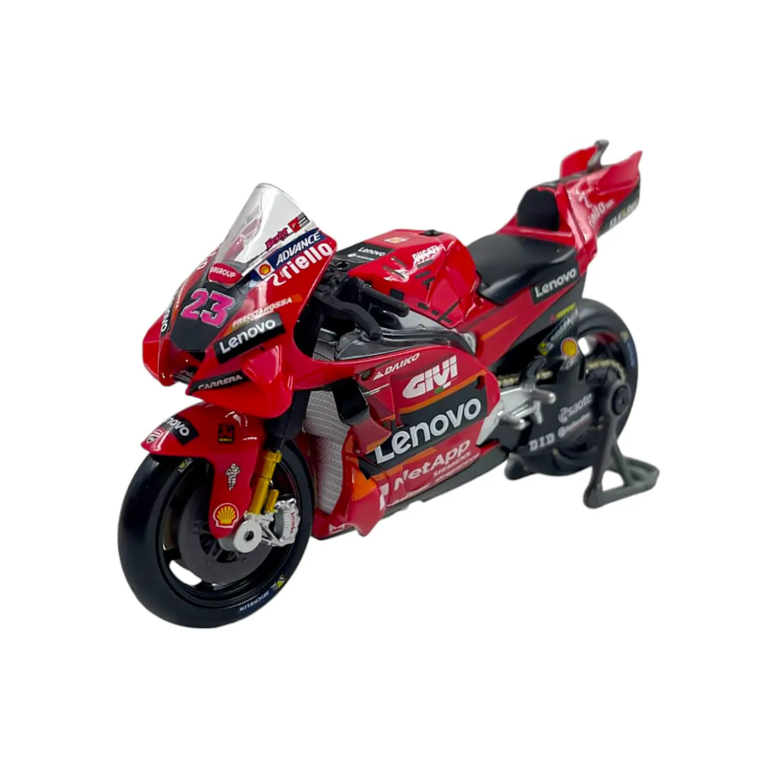 Moto 1:18 Ducati Lenovo Team 2023 Bastianini - Veicoli, garage e piste