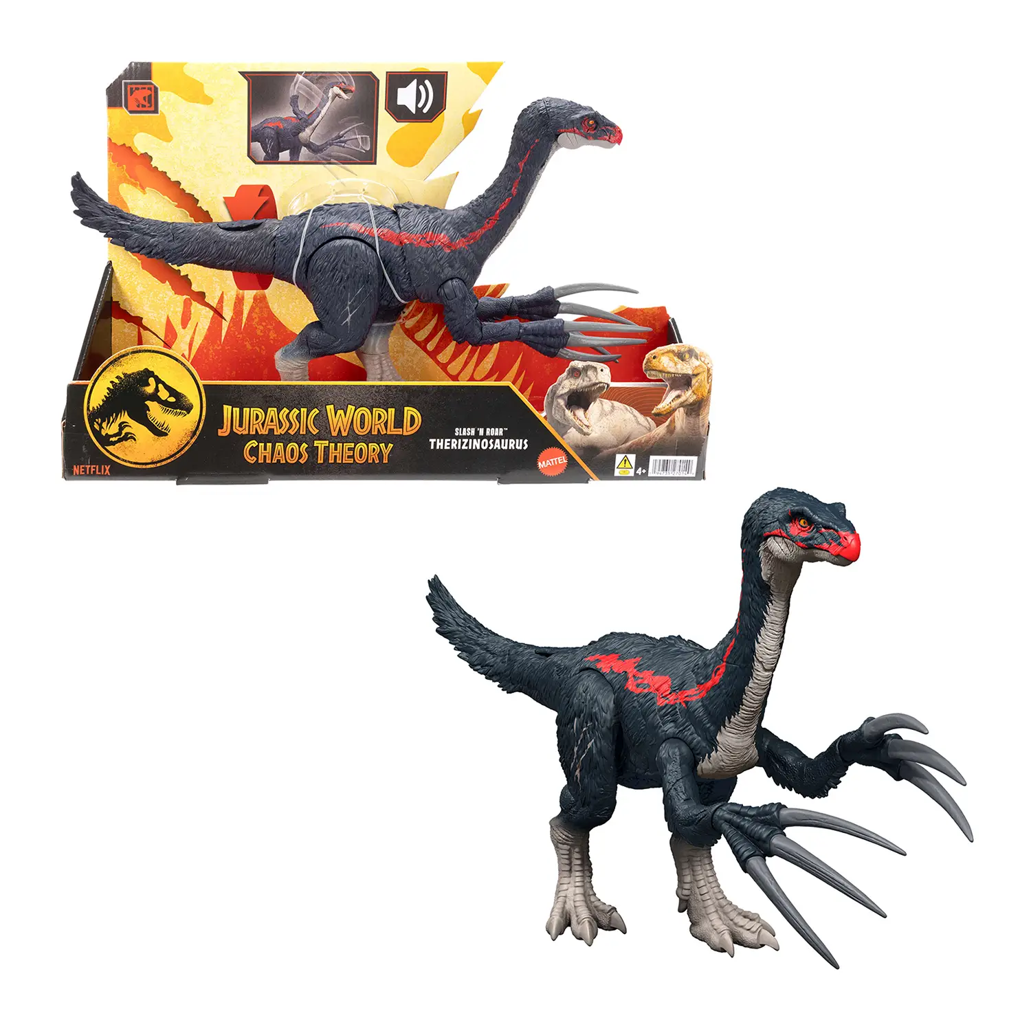 Jurassic World Therizinosauro Super Artigli - action figures ed accessori