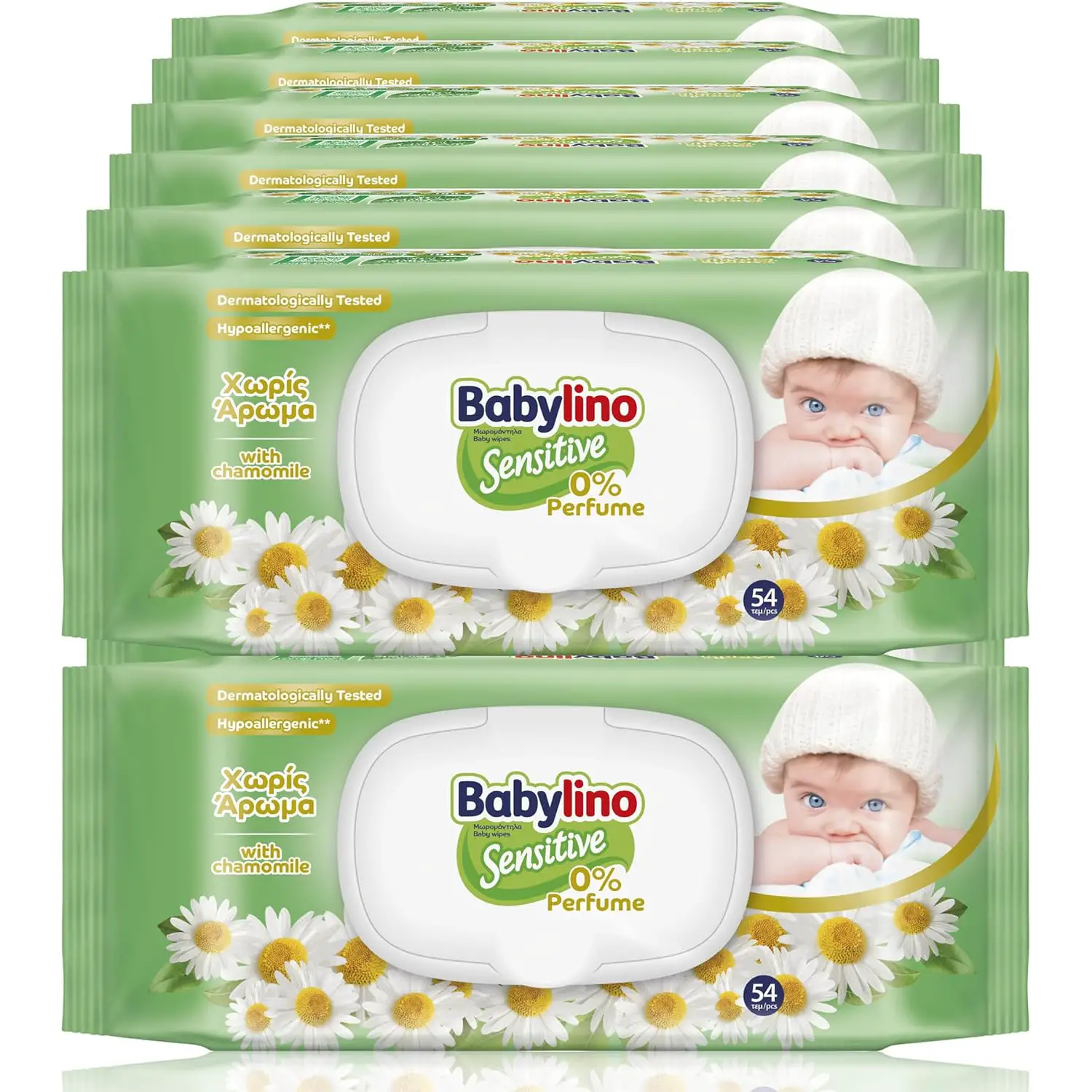Babylino Salviettine Camomilla 54 Pezzi - pannolini e salviettine