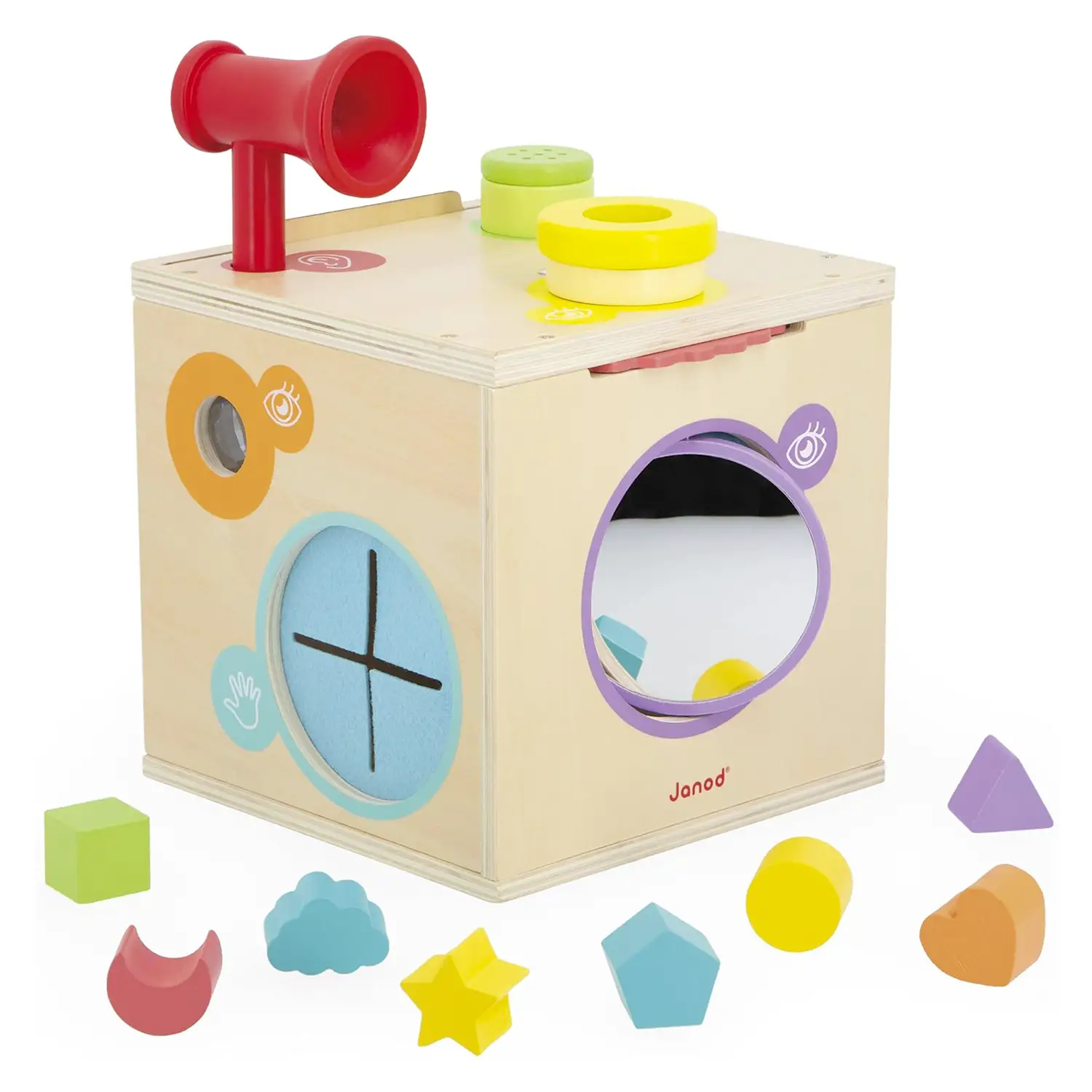 Cubo Attività Multisensoriali - Janod - Primi giochi