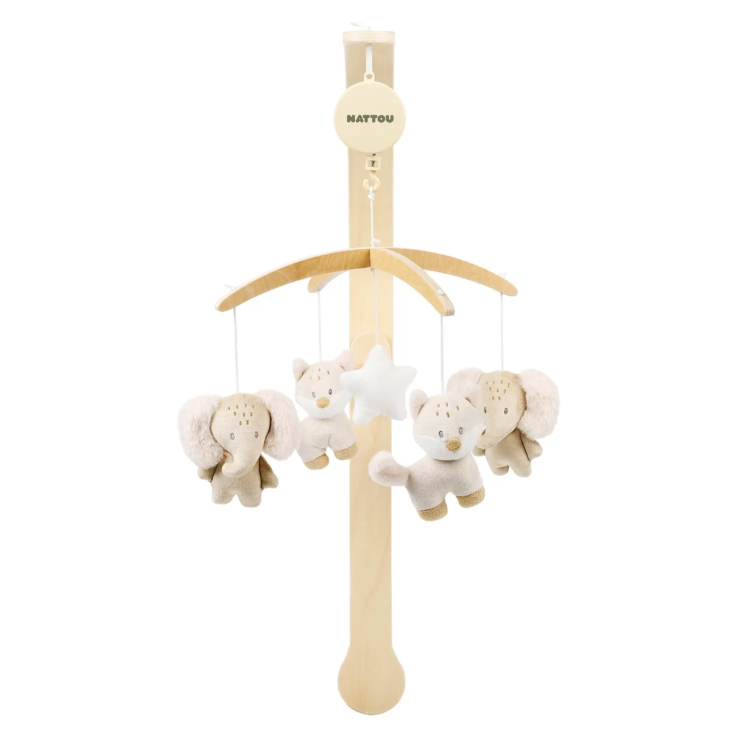 Giostrina Musicale In Legno Con Peluche - Primi giochi