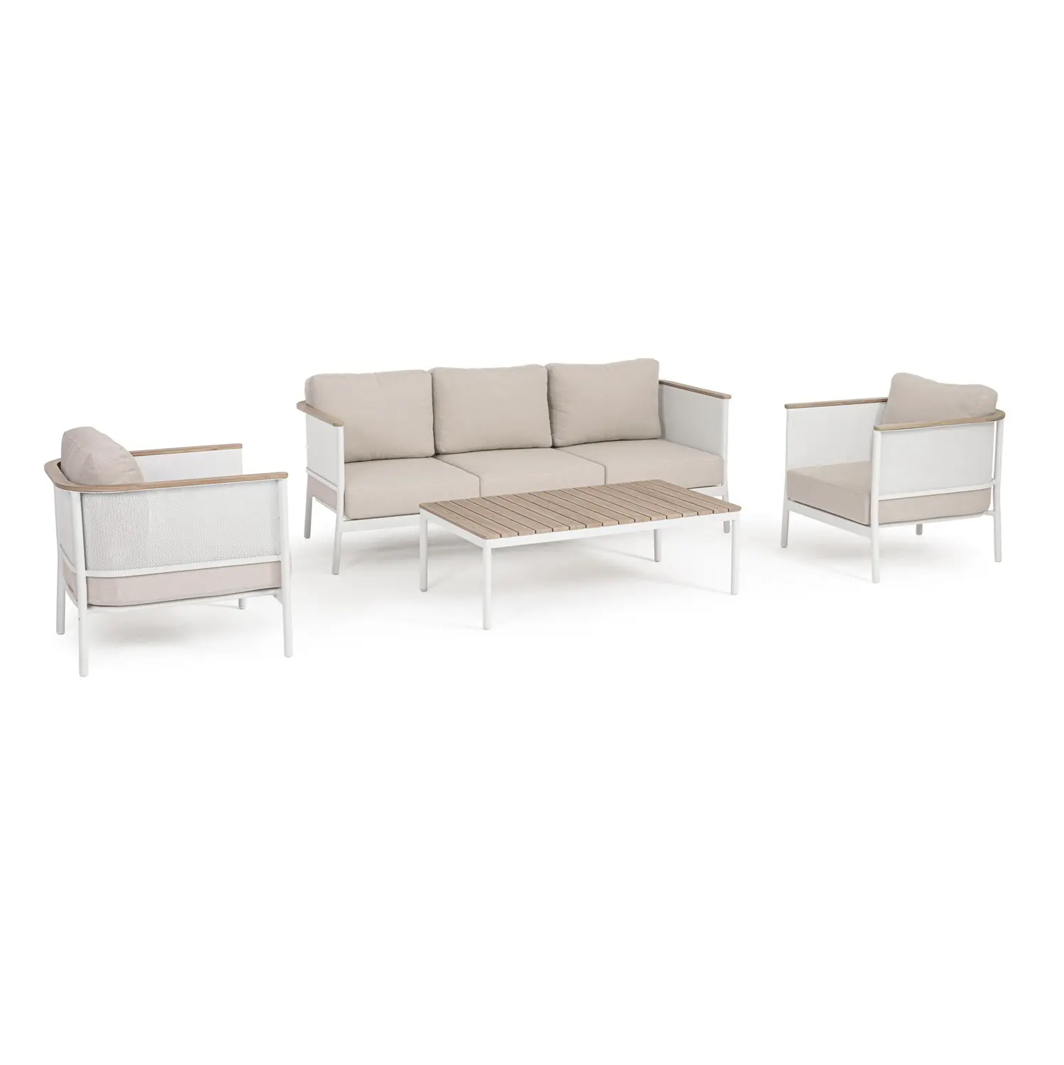 Salotto Ulises Set 4 Pz Con Cuscini Vapor - set e salotti