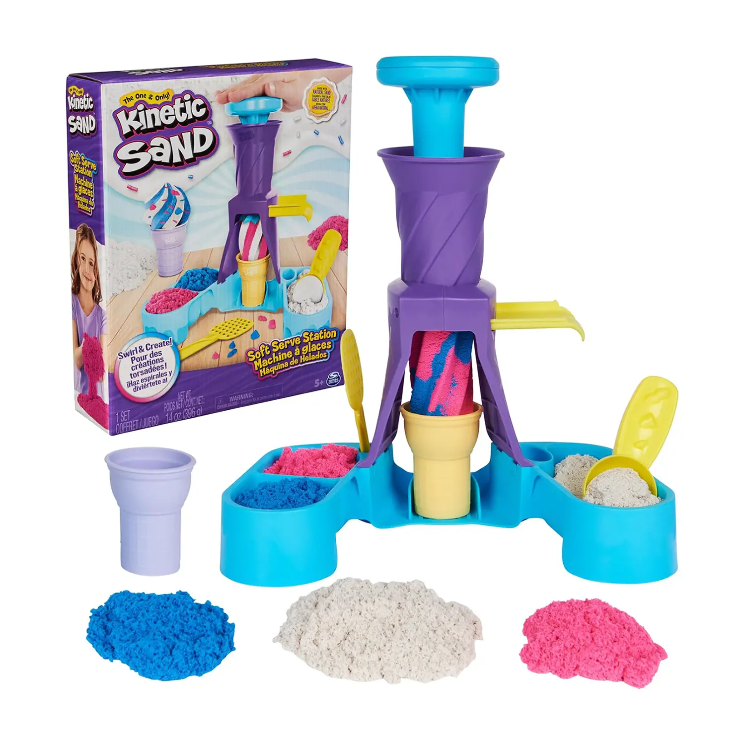 Kinetic Sand Gelateria Colorata - creatività