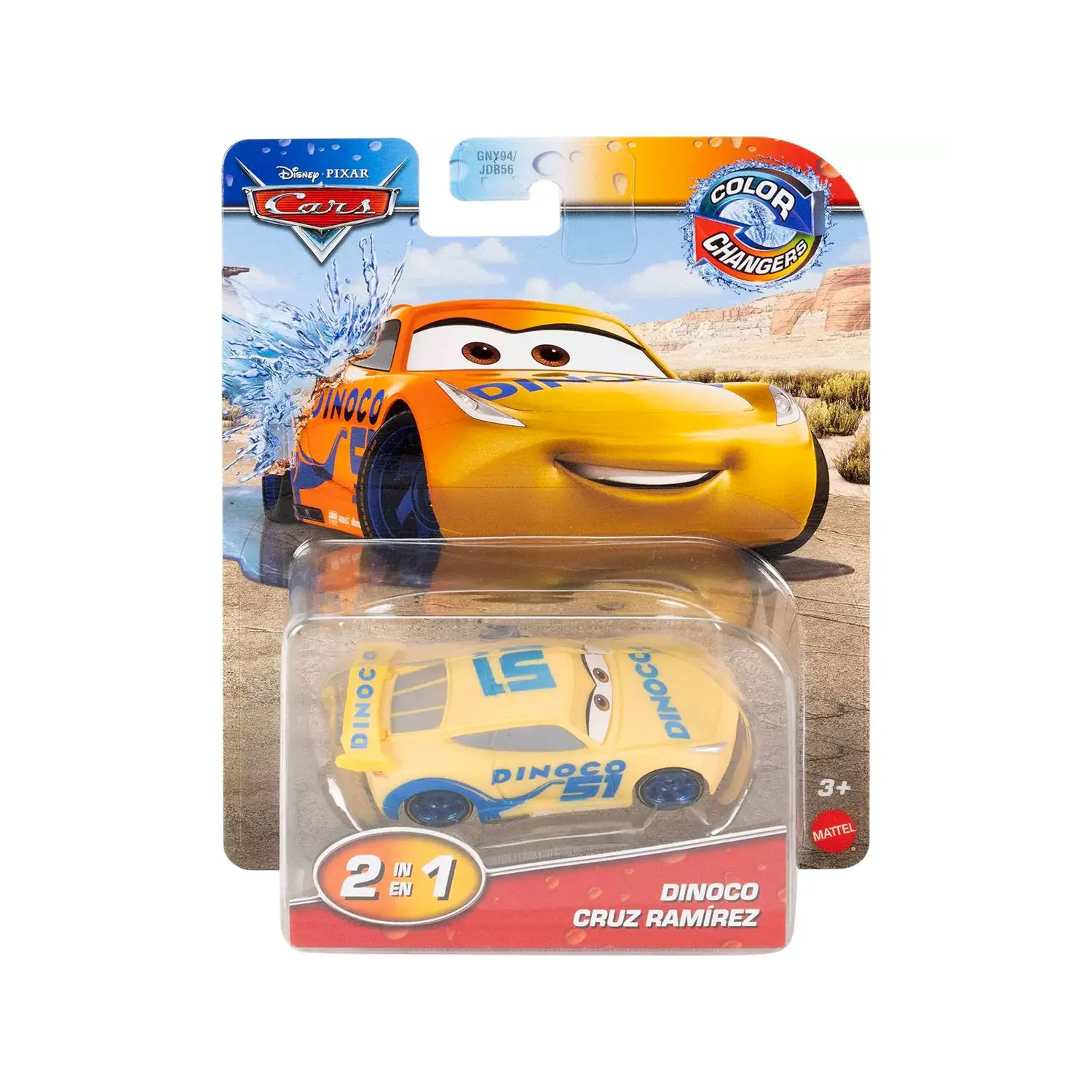 Cars Cambia Colore Dinoco Cruz Ramirez JHG26 - modellini