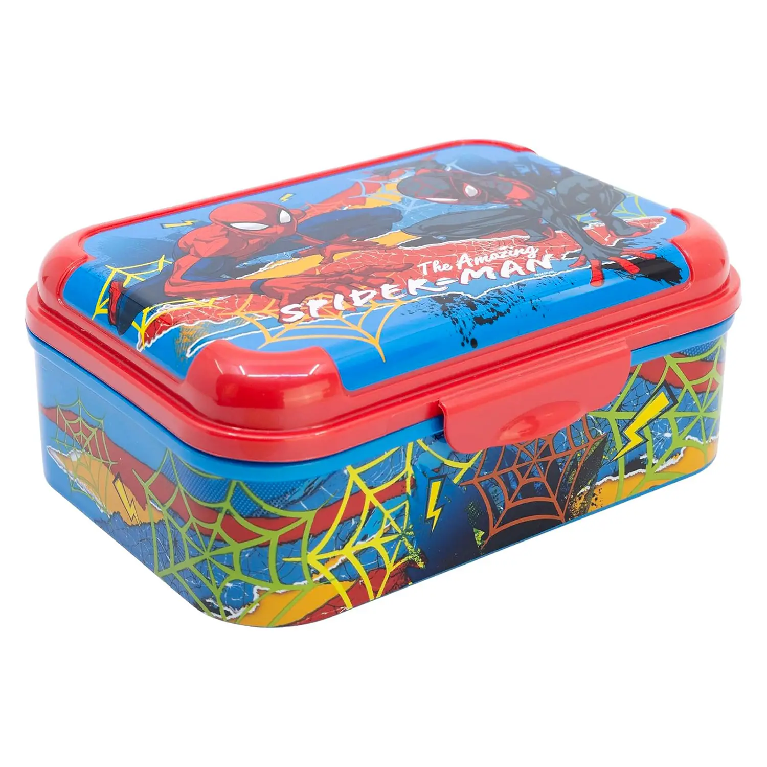 Portamerenda Deluxe "All Colored" Spiderman - articoli da tavola