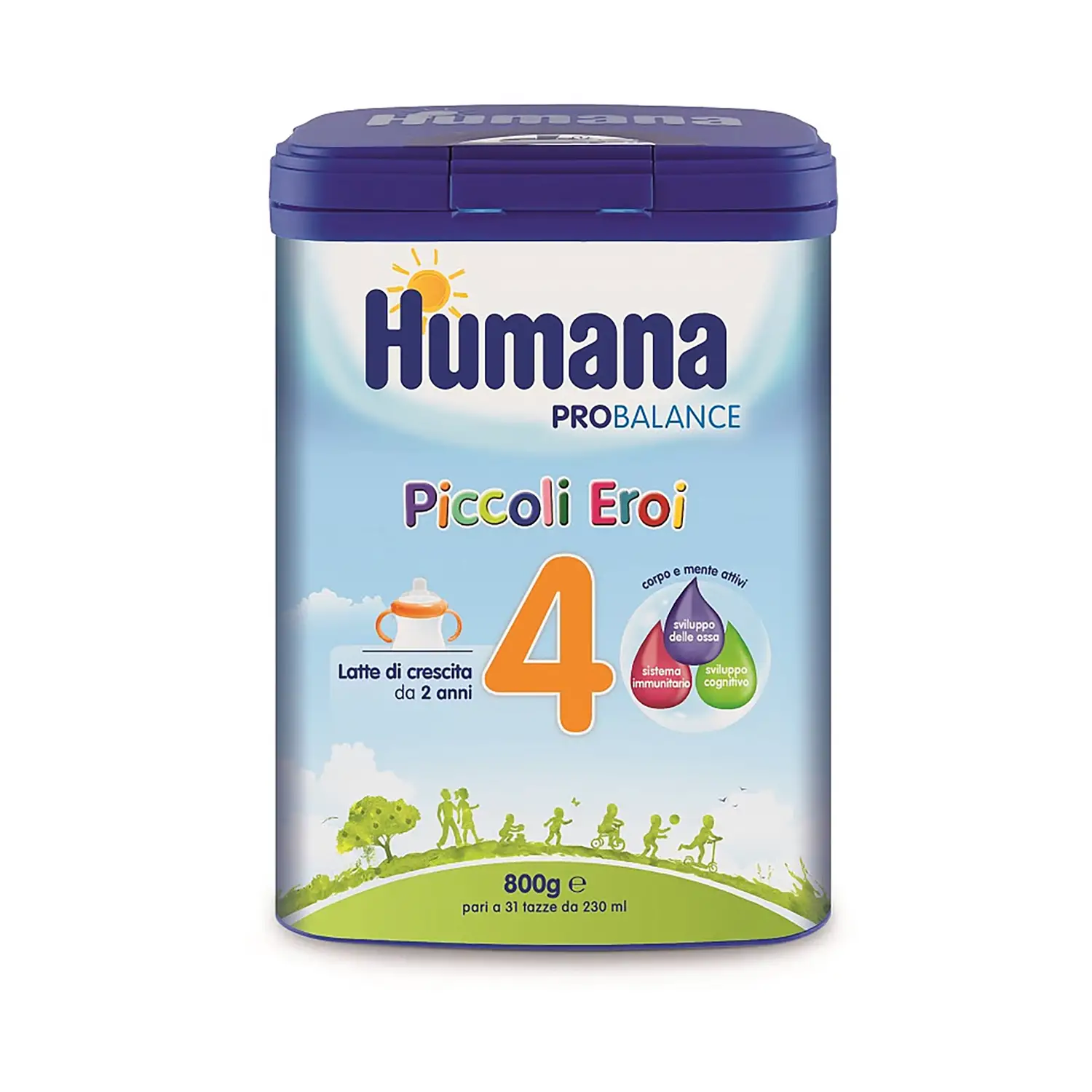 Latte Humana 4 Polvere Gr.800 - latti artificiali