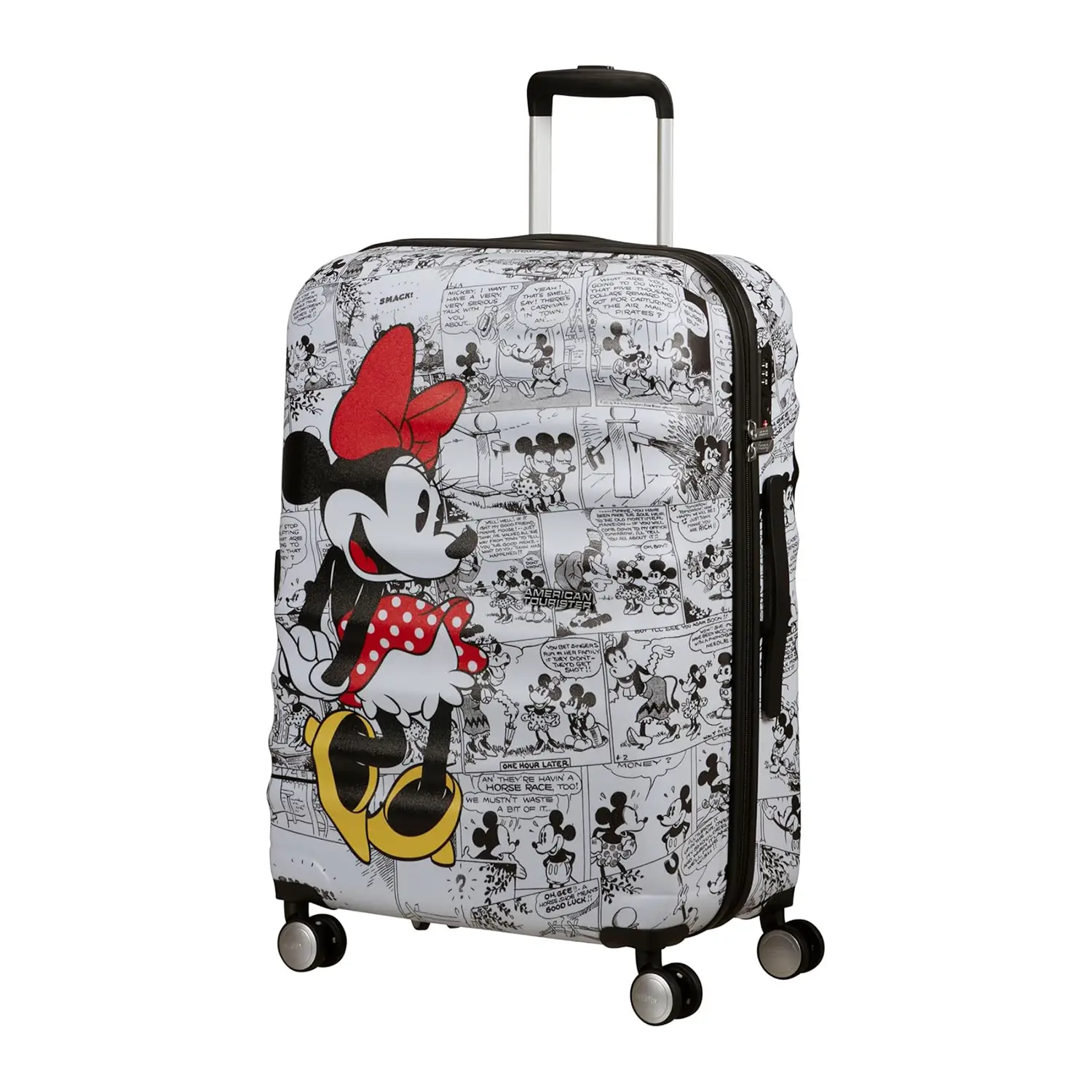 Trolley American Tourister Wavebreaker Disney 67 cm Minnie Comics White - valige e borse da viaggio