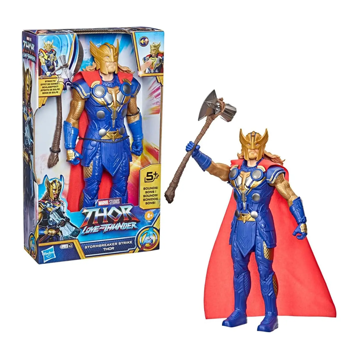 Marvel Studios' Thor: Love and Thunder Stormbreaker Strike - action figures ed accessori