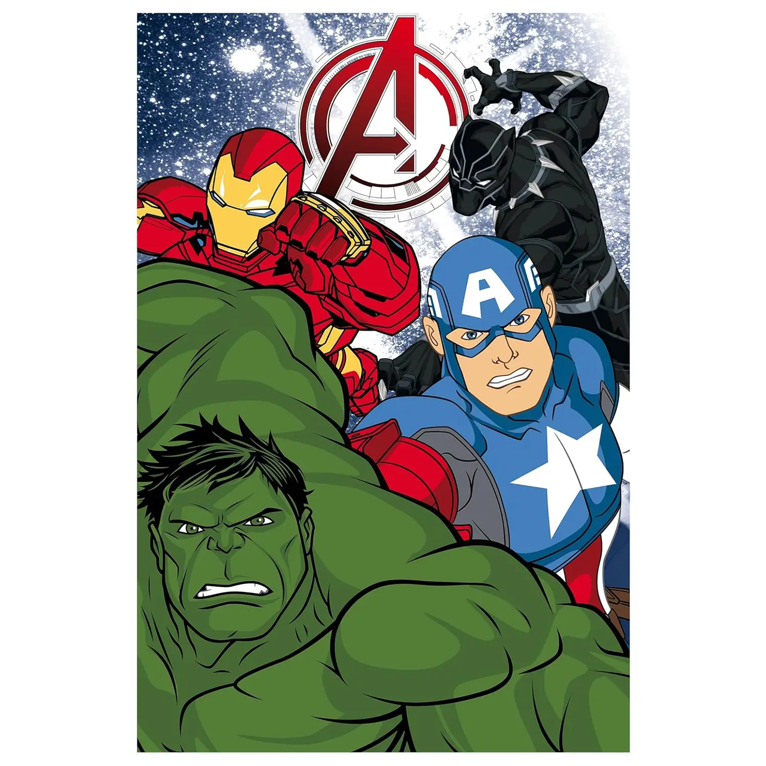 Plaid Soft Touch 100x150 cm Avengers - biancheria casa