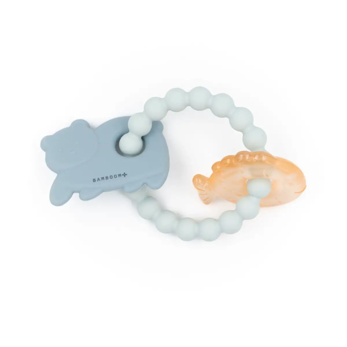 Massaggiagengive Bamboom Orso e Pesce Ocean Blue - massaggia gengive