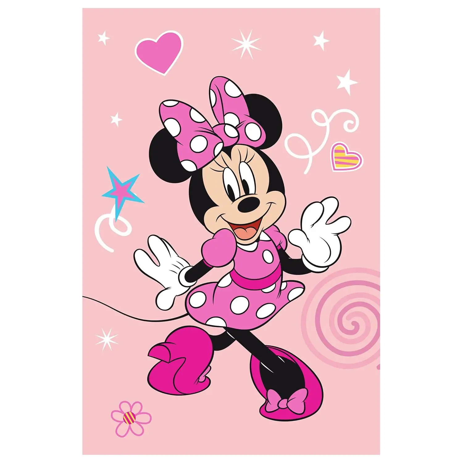 Plaid Soft Touch 100x150 Cm Minnie New - biancheria casa