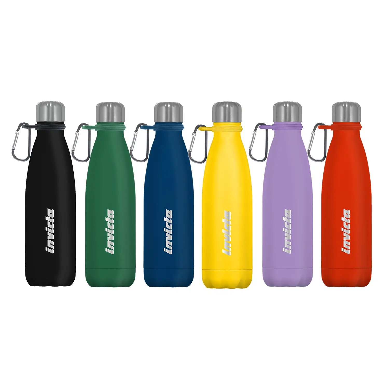 Borraccia Termica Invicta 500ml Acciaio Inox – 6 Colori - borracce