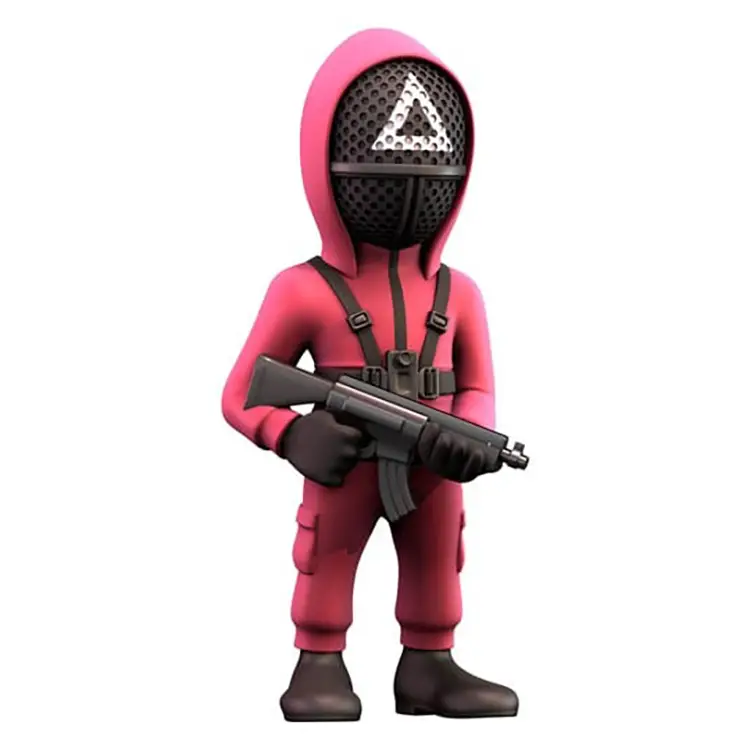 Minix Collectible Figurines Guardia Mascherata Triangolo - Squid Game - action figures ed accessori