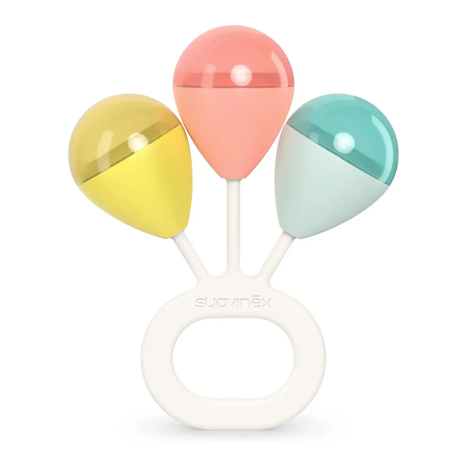 Sonaglio Multicolore Da Afferrare Colori Pastello - massaggia gengive