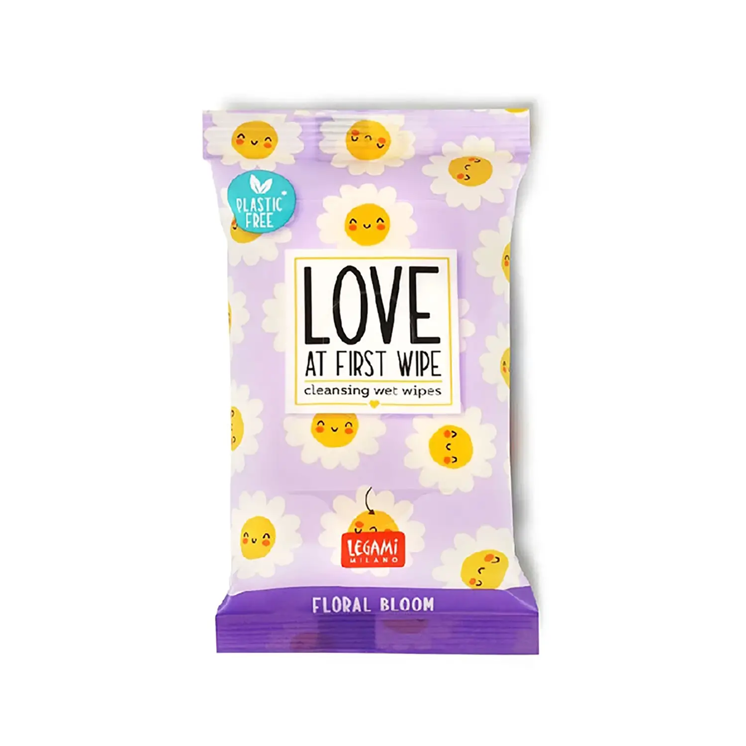 10 Wet Wipes - Love At First Wipes - Daisy - legami
