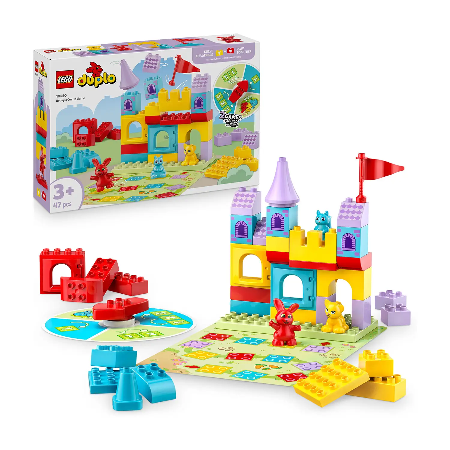 Lego Duplo Gioco al Castello con Salterello 10450 - Costruzioni in plastica
