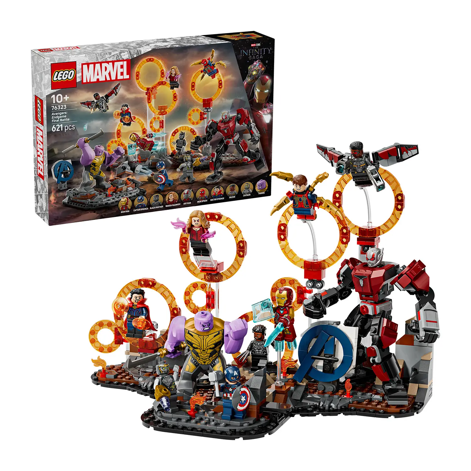 LEGO Marvel Avengers Endgame La Battaglia Finale 76323 – 621 Pezzi - lego