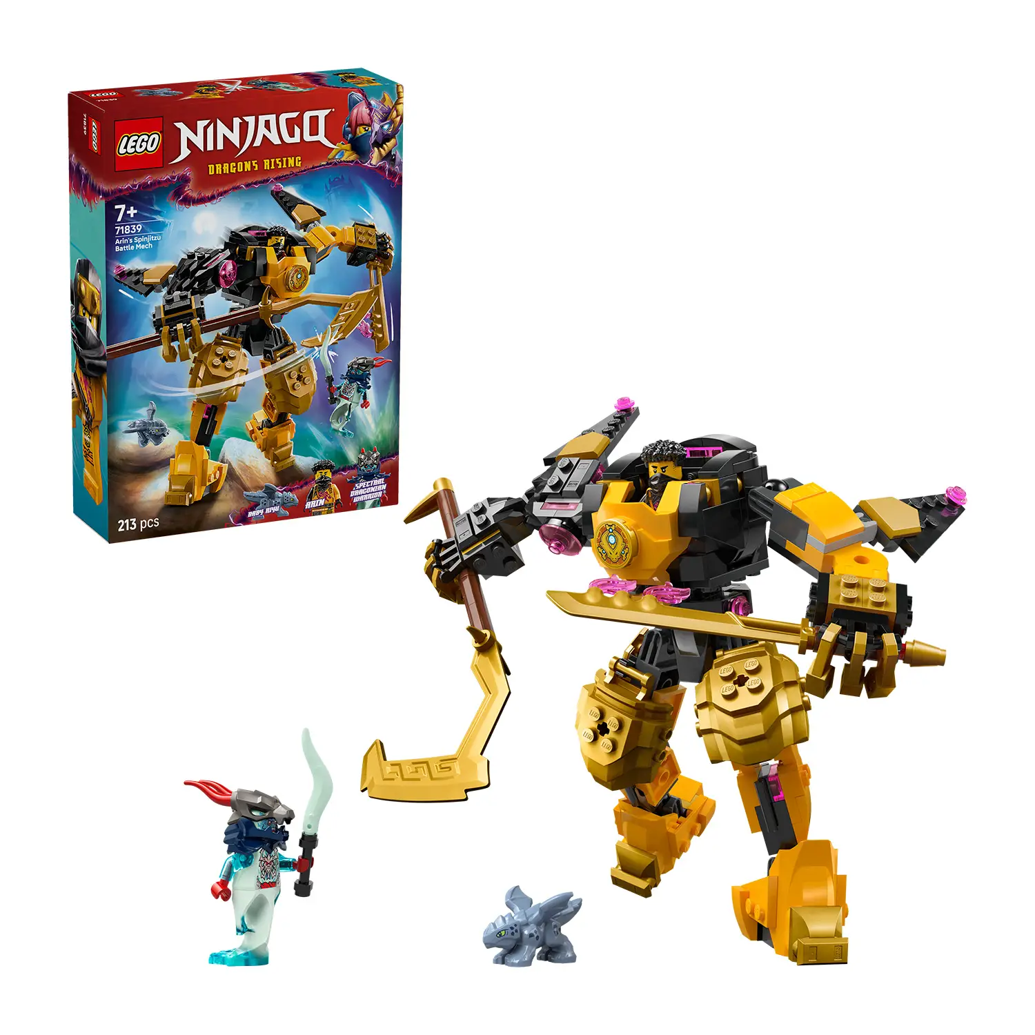 Lego Ninjago Battle Mech Spinjitzu di Arin 71839 - lego