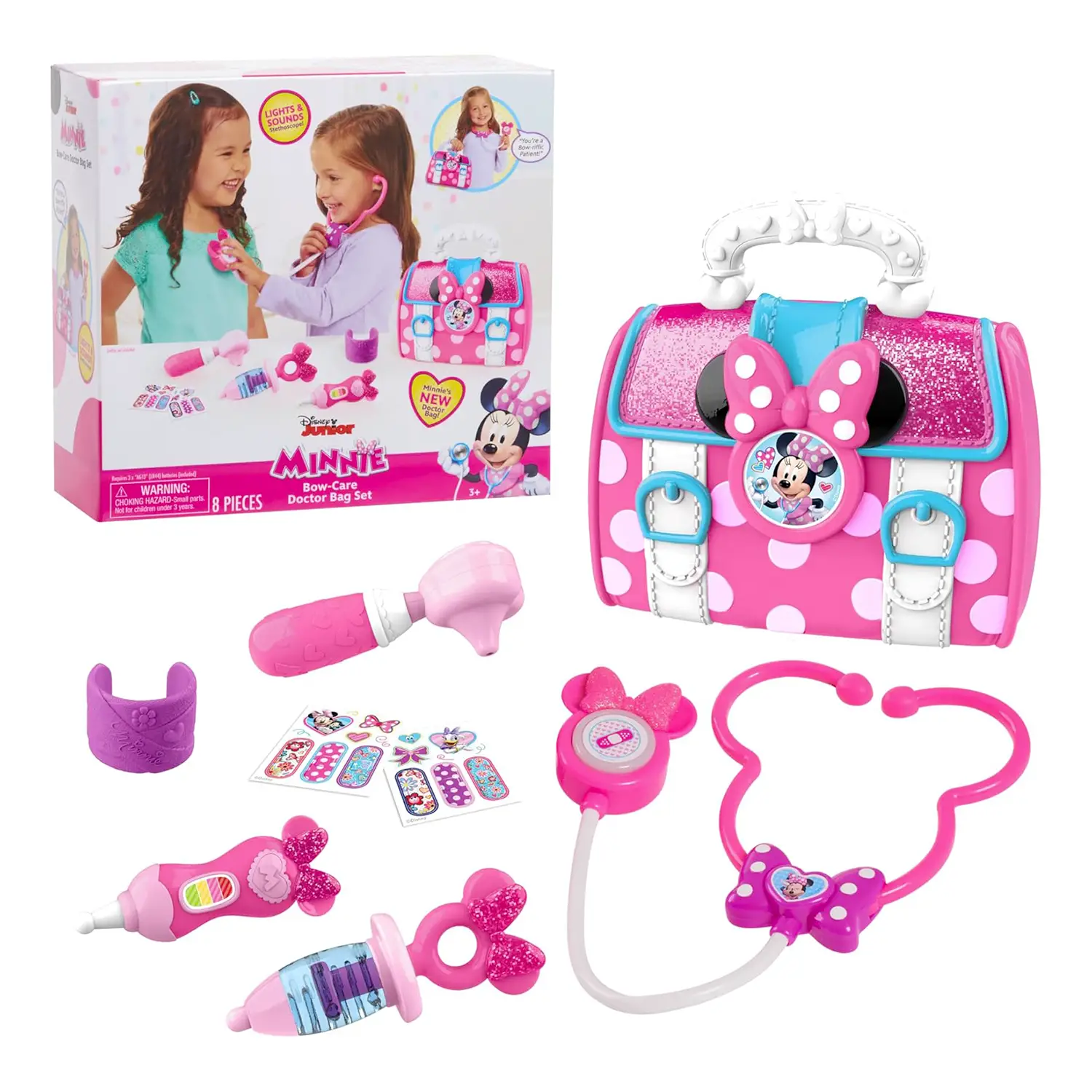 Minnie Mouse Valigetta Dottore Multiaccessoriata - collezionabili bambina