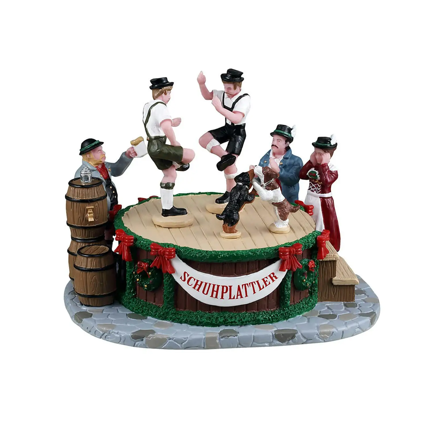 Lemax Leapin' Lederhosen 2025 – Danza Bavarese in Miniatura - scene e villaggi