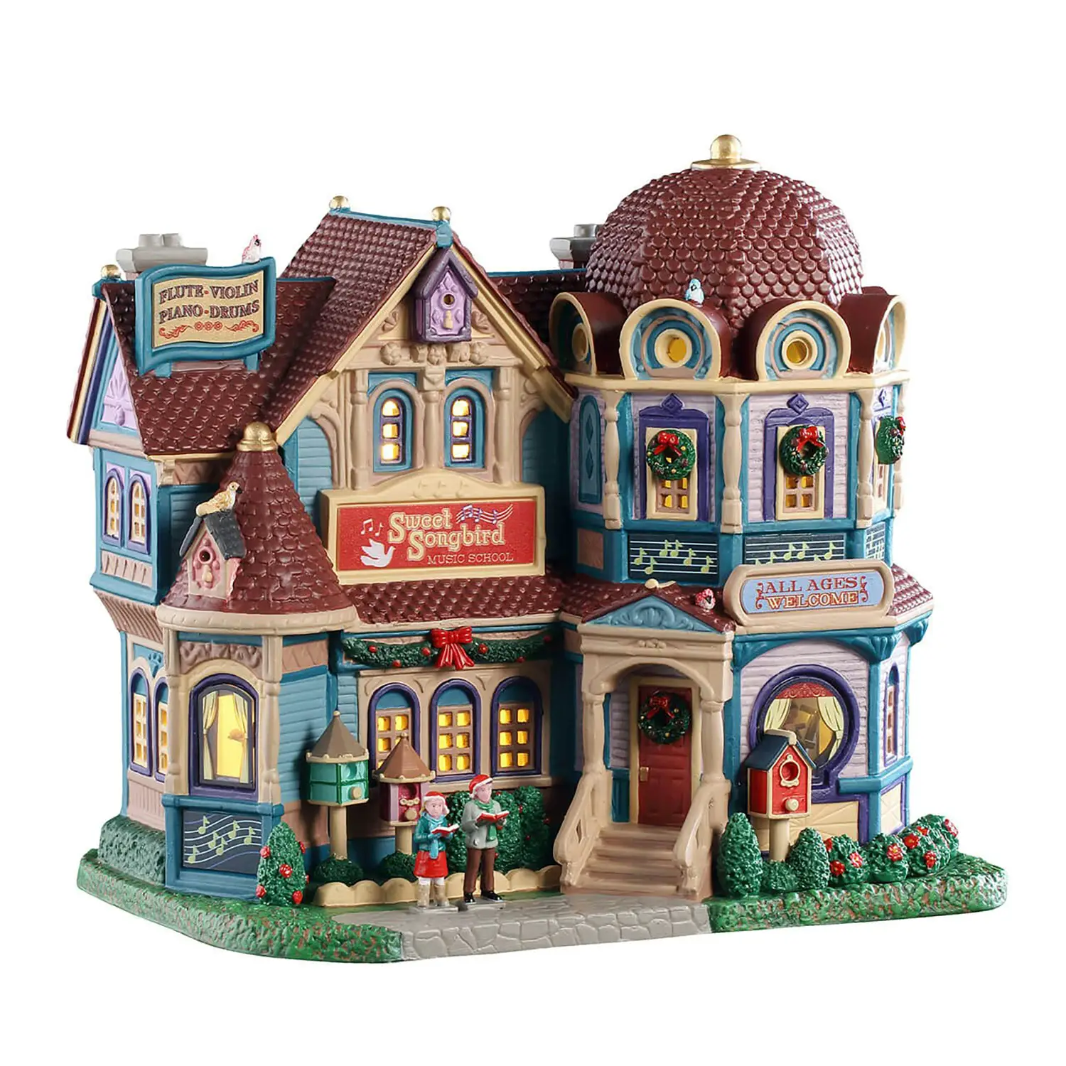 Sweet Songbird Music School Lemax – Scuola Musicale Illuminata - scene e villaggi
