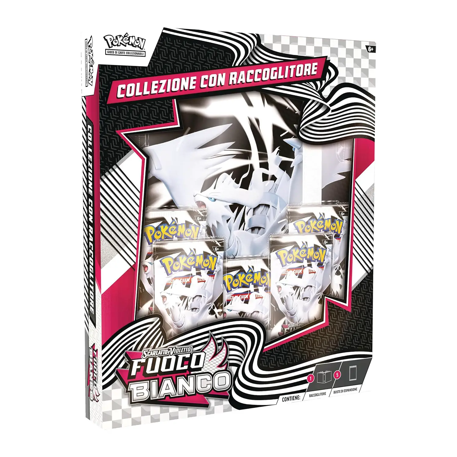 Pokemon Scarlatto - Violetto 10.5 Raccoglitore Fuoco Bianco - giochi di società
