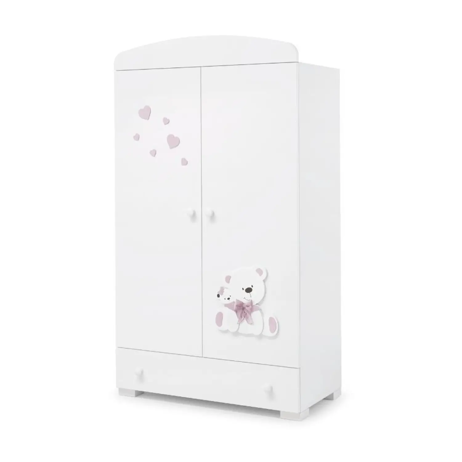 Tato Armadio Bianco Rosa – Erbesi - collezioni