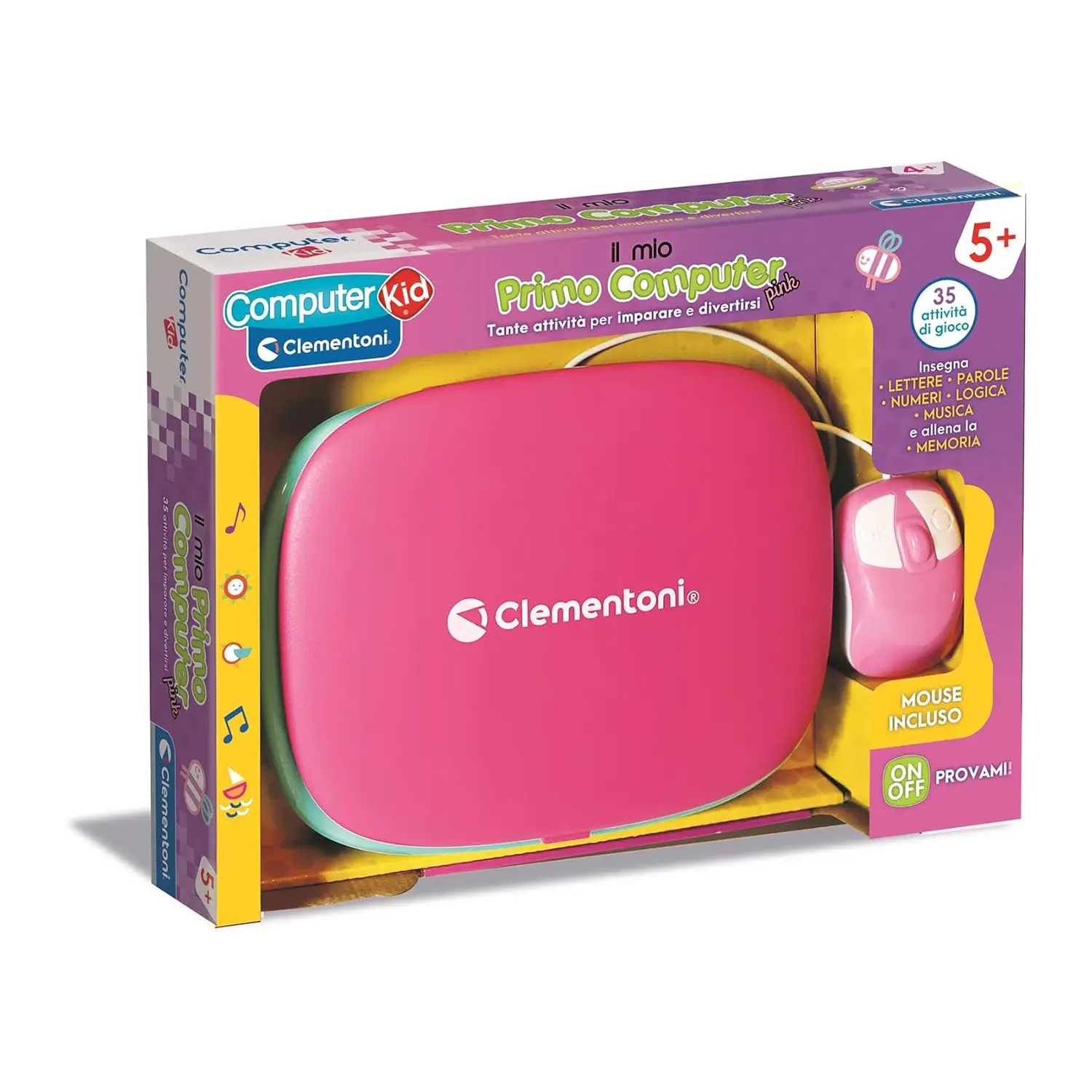 Il Mio Primo Computer Pink 5+ - giochi elettronici