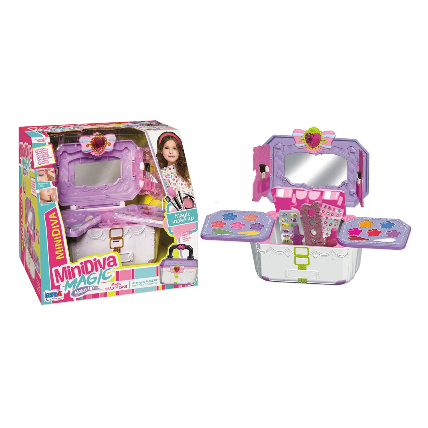 Set Minidiva Cosmetici Beauty Case Bauletto - bellezza e accessori