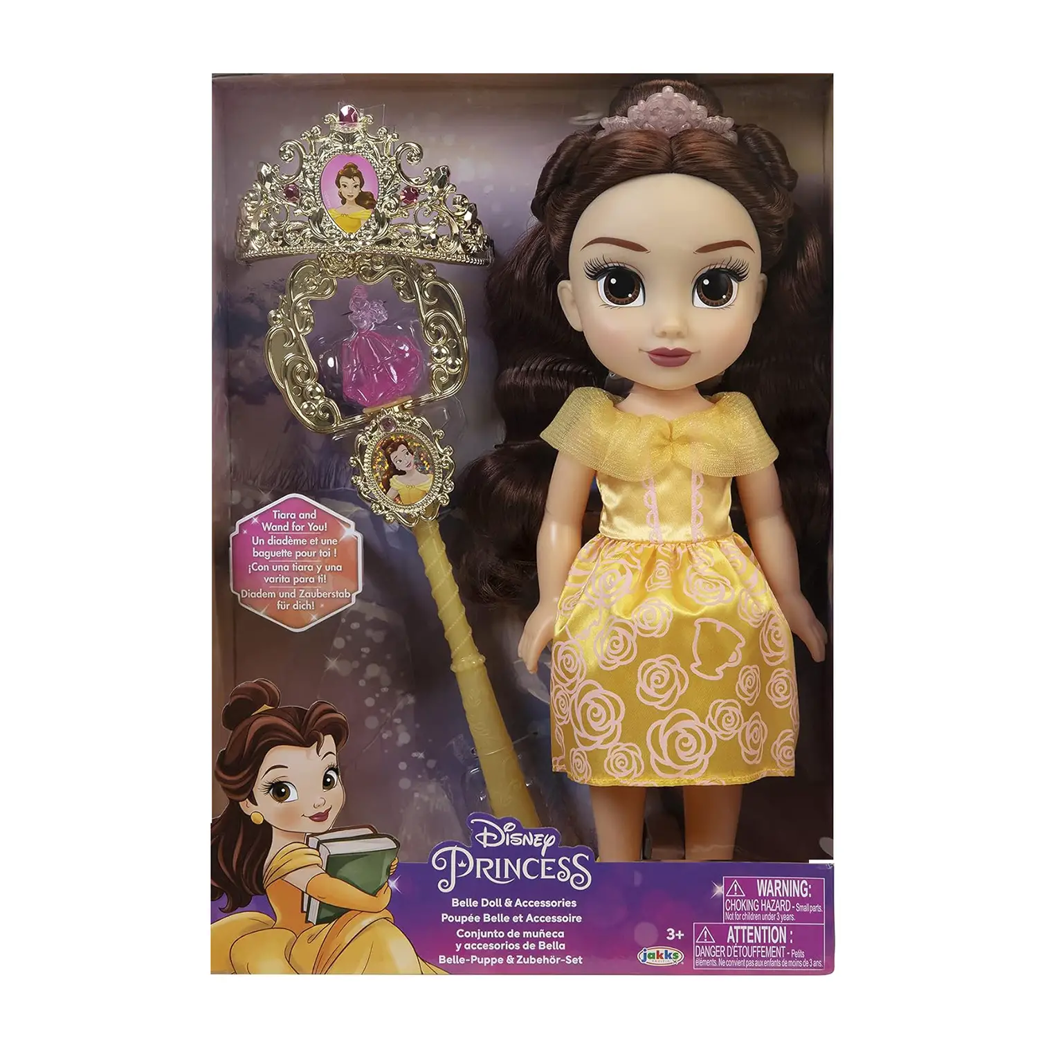 Disney Princess Belle 38 Cm con Accessori - collezionabili bambina