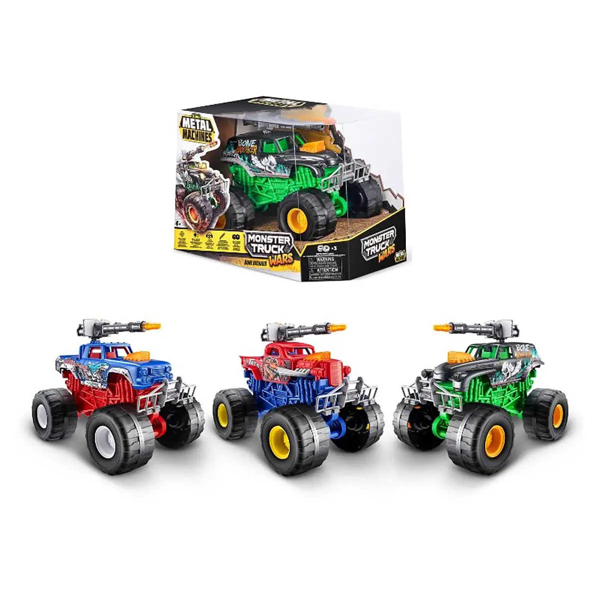 Metal Machine Monster Truck - play set